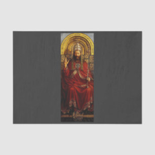Verehrung des Mystischen Lamms durch Jan van Eyck Seidenpapier