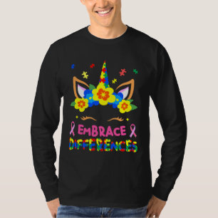 Verehrung von Differenzen im Bewusstsein für Autis T-Shirt
