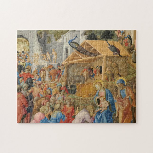 Verehrung von Magi Fra Angelico Fra Filippo Lippi (Horizontal)