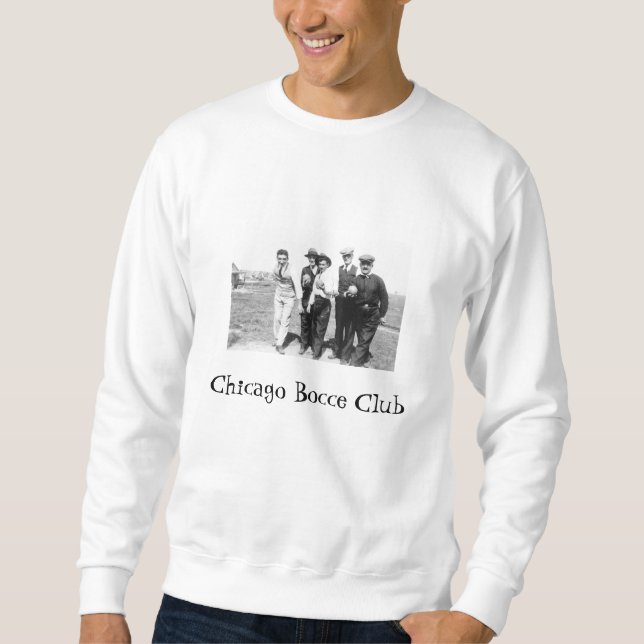 Verein Chicagos Bocce Sweatshirt (Vorderseite)