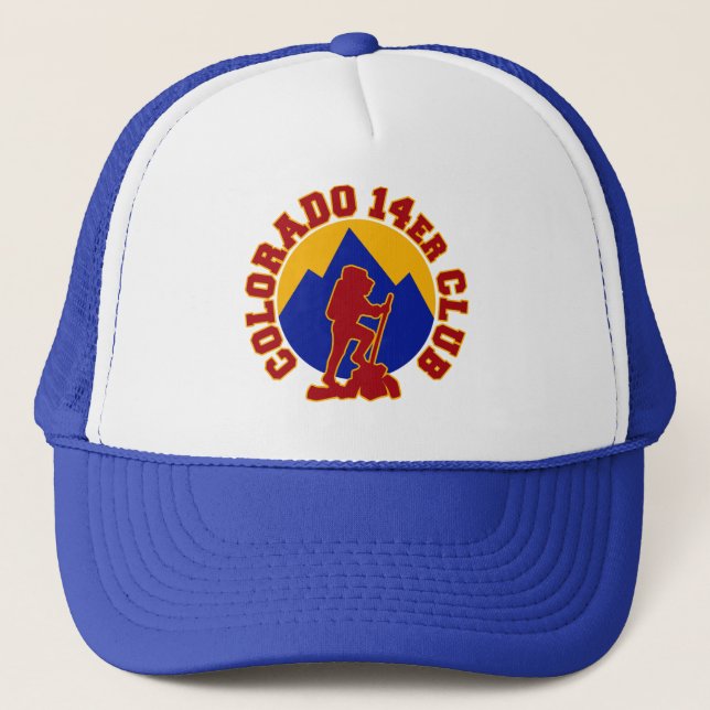 Verein Colorados 14er Truckerkappe (Vorderseite)