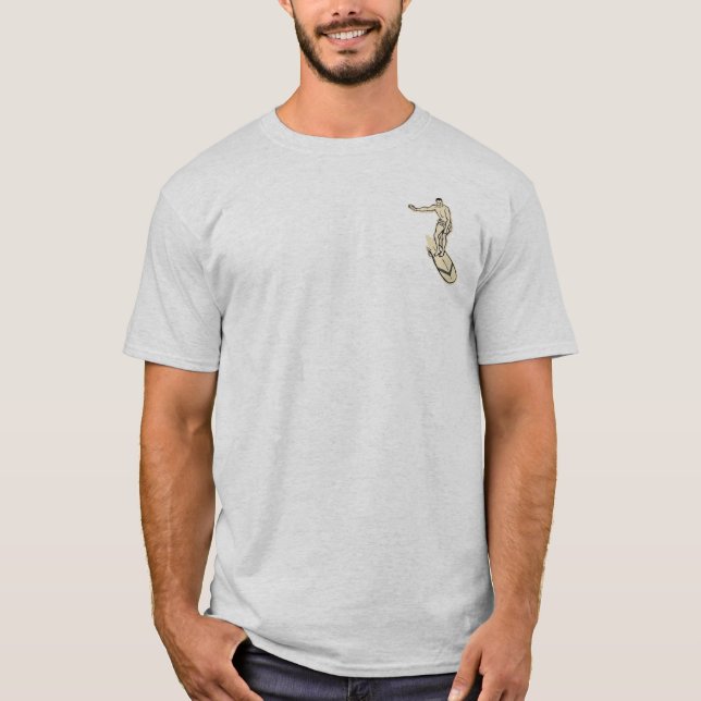 Verein-das T-Shirt der surfenden (Vorderseite)