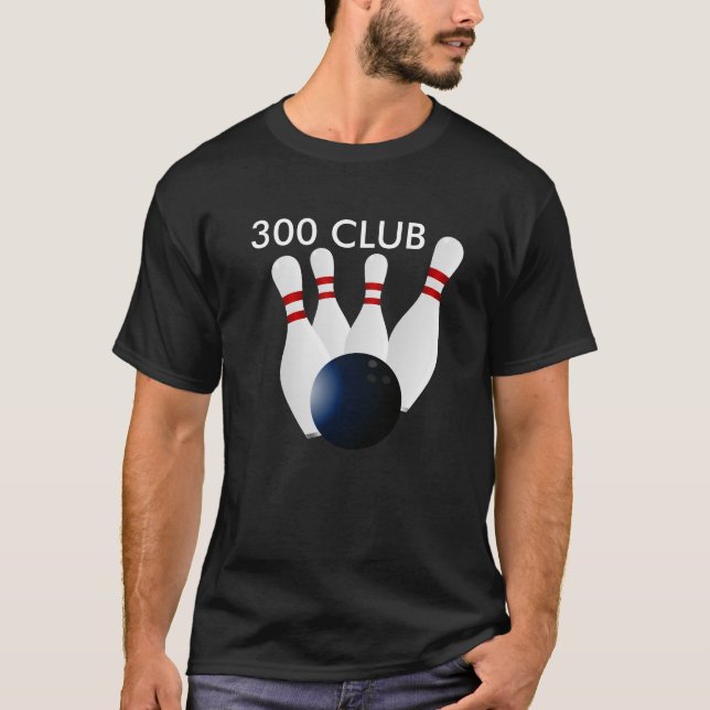 Verein des Bowlings-300 T-Shirt (Vorderseite)