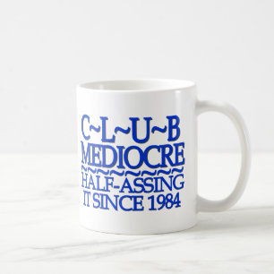 Verein-mittelmäßige Marine Kaffeetasse