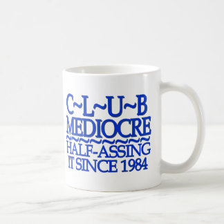 Verein-mittelmäßige Marine Kaffeetasse