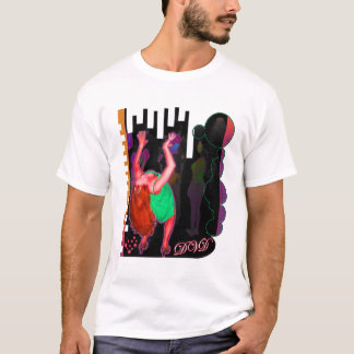 Verein-Musiktanz DJ Typmädchen RAVE Raver raving T-Shirt