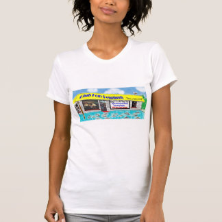 Verein-Pony-Einsperren - hinter T-Shirt