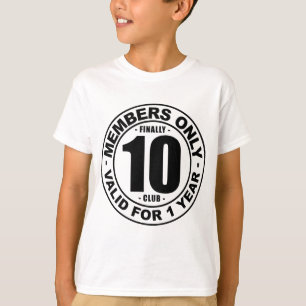 Verein schließlich 10 T-Shirt