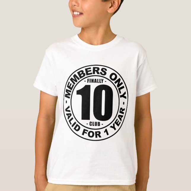 Verein schließlich 10 T-Shirt (Vorderseite)