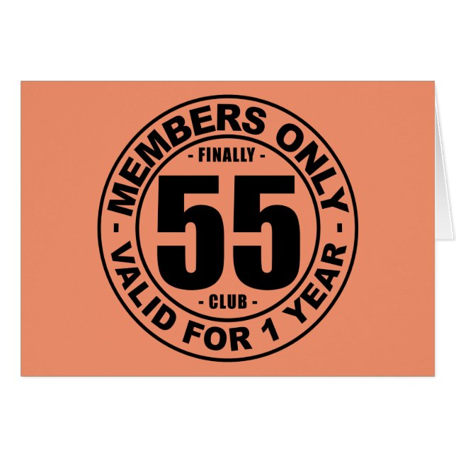 Verein schließlich 55 (Vorderseite (Horizontal))