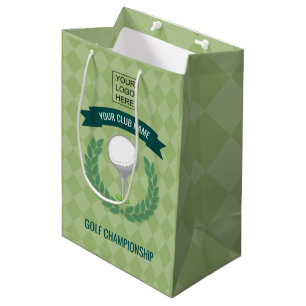 Verein/Unternehmens-Golfturnier-Logo-Geschenk Mittlere Geschenktüte