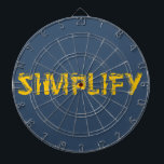 vereinfachen dartscheibe<br><div class="desc">Unser Leben wird durch Details zerrissen. Vereinfachen Sie. - Henry David Thoreau</div>