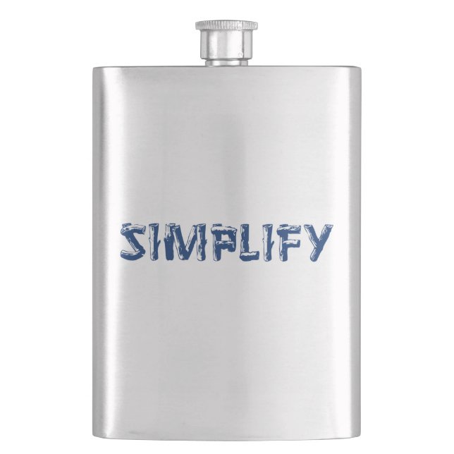 vereinfachen flachmann (Vorderseite)