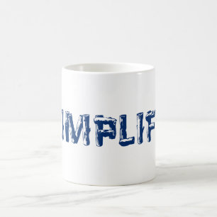 Vereinfachen Sie Kaffeetasse