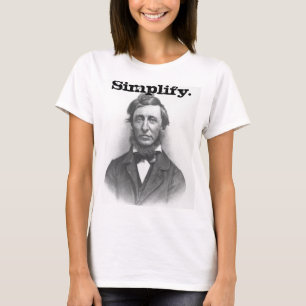 Vereinfachen Sie T-Shirt