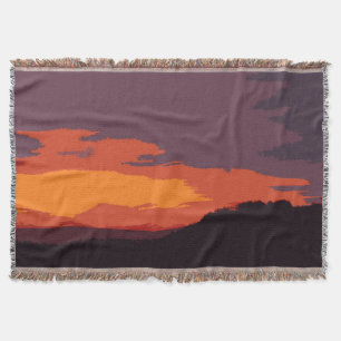 Vereinfachter Sonnenuntergang Decke