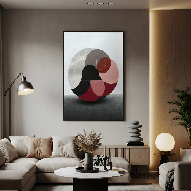 Vereinfachtes Wesen Leinwanddruck (Von Creator hochgeladen)