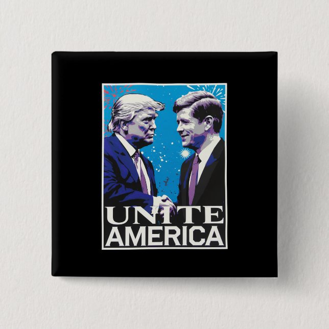 Vereinigen Amerika Iconic Trump Button (Vorderseite)