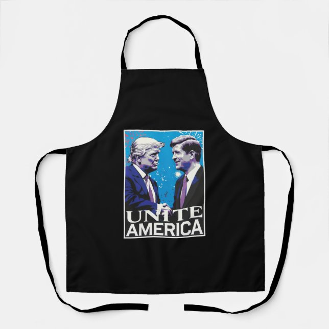 Vereinigen Amerika Iconic Trump Schürze (Vorderseite)