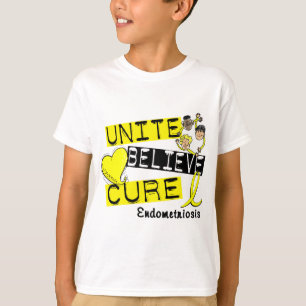 VEREINIGEN Sie GLAUBEN HEILUNG Endometriosis T-Shirt