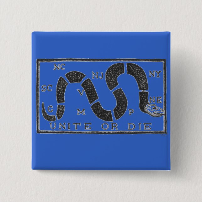 Vereinigen Sie oder die Button (Vorderseite)