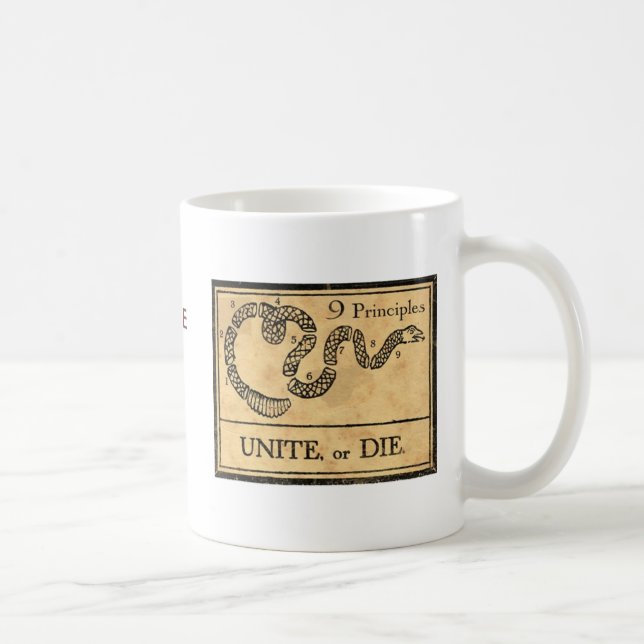 VEREINIGEN Sie oder DIE Tasse (Rechts)
