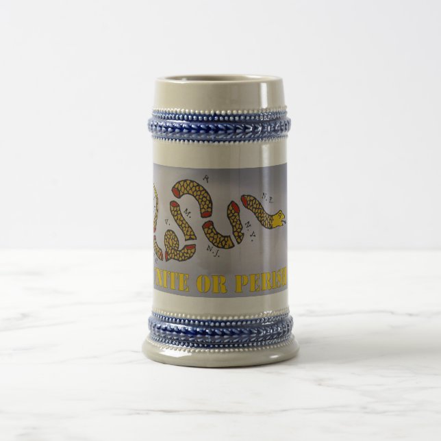 Vereinigen Sie oder kommen Sie um Bierglas (Mittel)