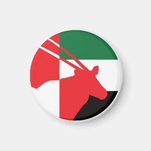 Vereinigte Arabische Emirate Arabian oryx Emirati Magnet