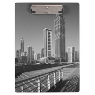 Vereinigte Arabische Emirate, Dubai, Dubai City. Klemmbrett