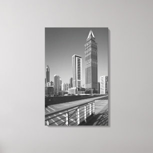 Vereinigte Arabische Emirate, Dubai, Dubai City. Leinwanddruck