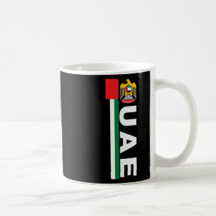 Vereinigte Arabische Emirate Fußball-Stil Flagge Kaffeetasse