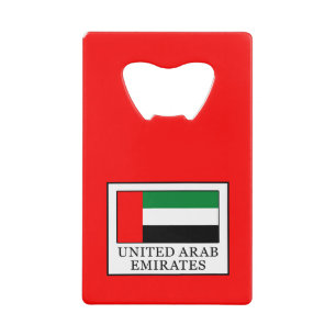 Vereinigte Arabische Emirate Kreditkartenflaschenöffner