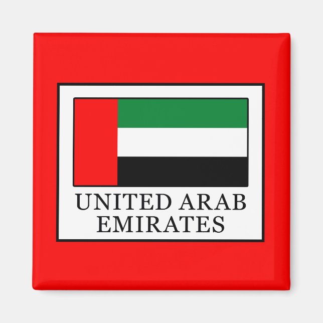 Vereinigte Arabische Emirate Magnet (Vorne)