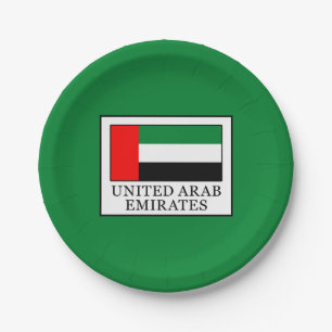 Vereinigte Arabische Emirate Pappteller