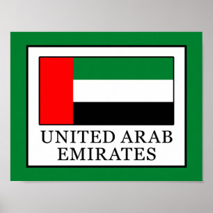 Vereinigte Arabische Emirate Poster