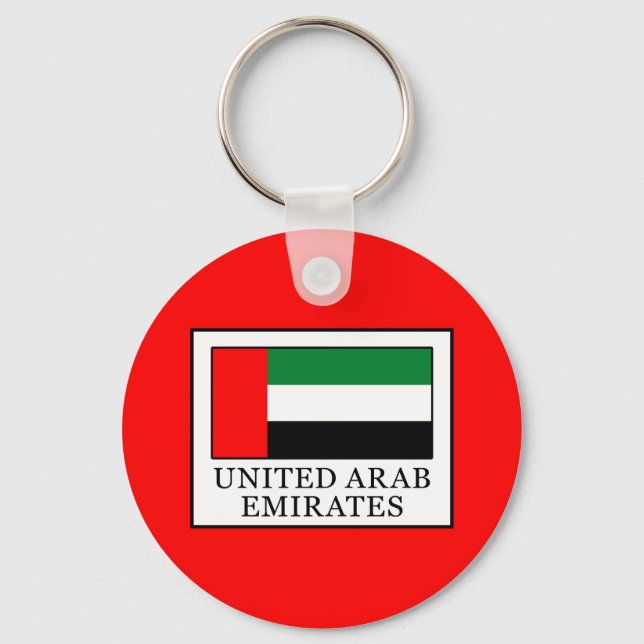 Vereinigte Arabische Emirate Schlüsselanhänger (Vorderseite)