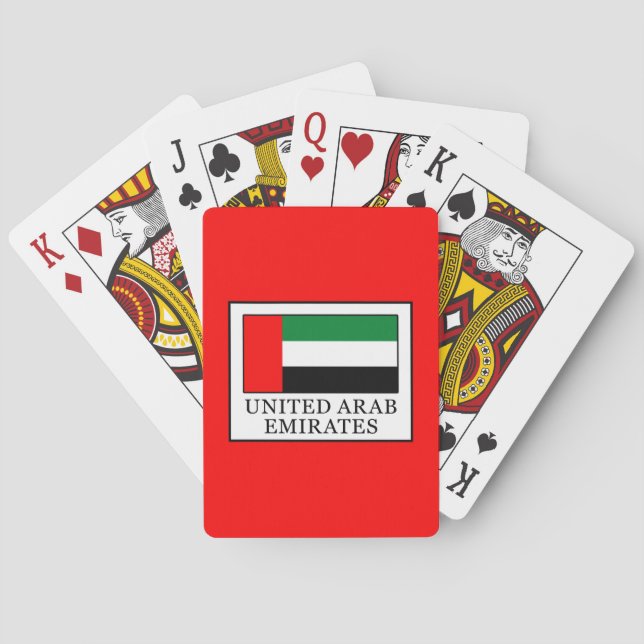 Vereinigte Arabische Emirate Spielkarten (Rückseite)