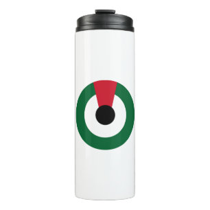 Vereinigte Arabische Emirate UAE Flaggenroundel-Sy Thermosbecher