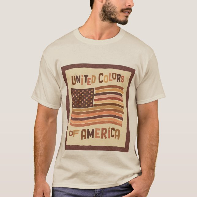 Vereinigte Farben T-Shirt (Vorderseite)