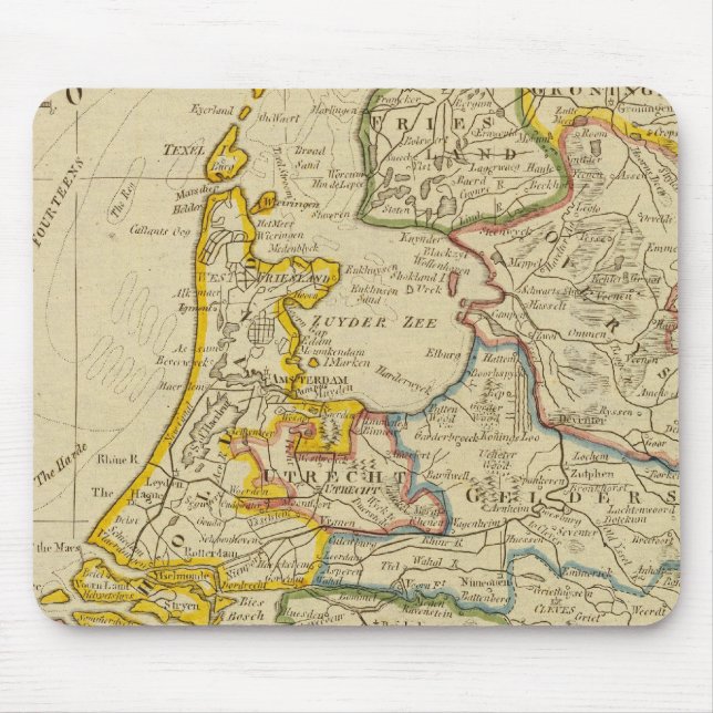 Vereinigte Provinzen 3 Mousepad (Vorne)