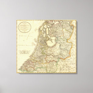 Vereinigte Provinzen Leinwanddruck