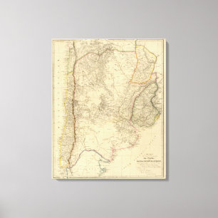 Vereinigte Provinzen von La Plata, Banda Orientale Leinwanddruck