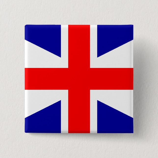 Vereinigte Reich-Loyalistflagge Button (Vorderseite)