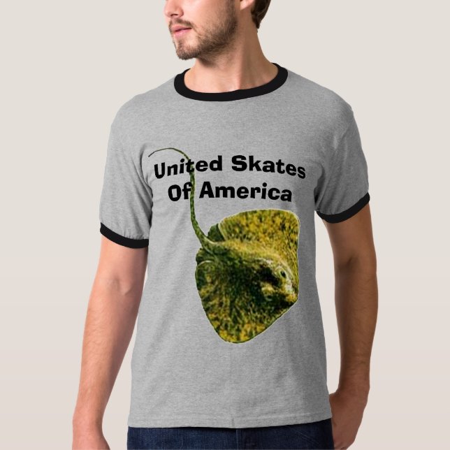 Vereinigte Skate von Amerika T-Shirt (Vorderseite)