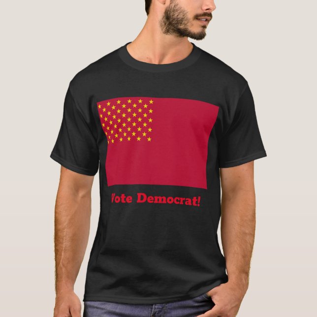 Vereinigte Sozialistische Staaten der amerikanisch T-Shirt (Vorderseite)
