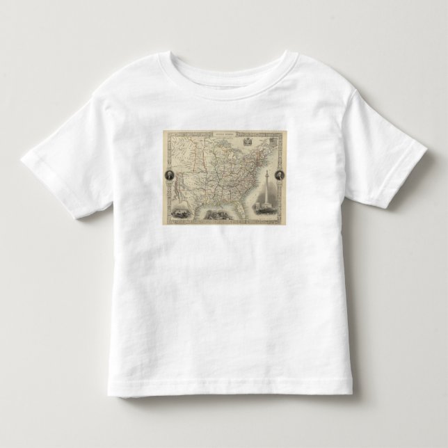 Vereinigte Staaten 10 Kleinkind T-shirt (Vorderseite)
