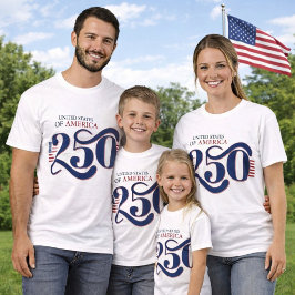 Vereinigte Staaten 250-Jahr-Feier-T-Shirt T-Shirt