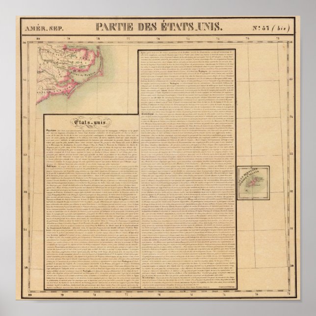 Vereinigte Staaten, Amerika 57 bis Poster (Vorne)