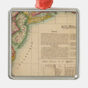 Vereinigte Staaten, Amerika im September 51 Silbernes Ornament