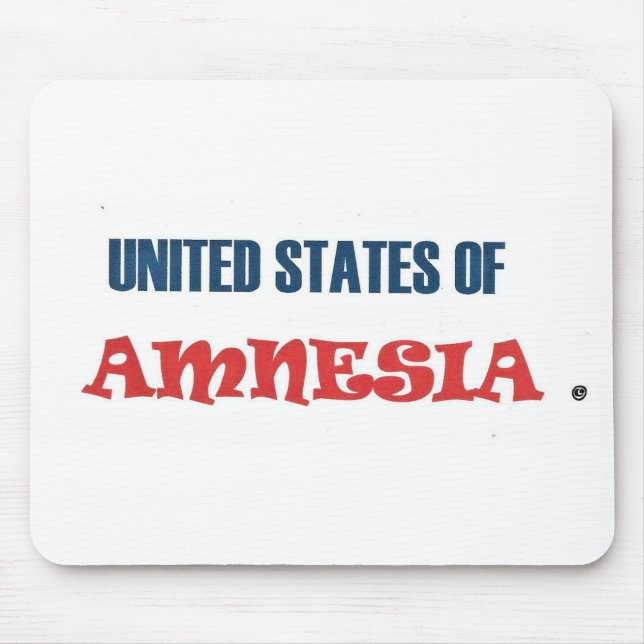 VEREINIGTE STAATEN AMNESIENS MOUSEPAD (Vorne)